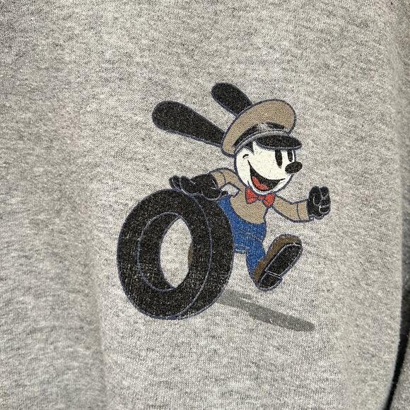 DISNEY Vintage Oswald the Lucky Rabbit Super Service Sweatshirt - Picture 5 of 5